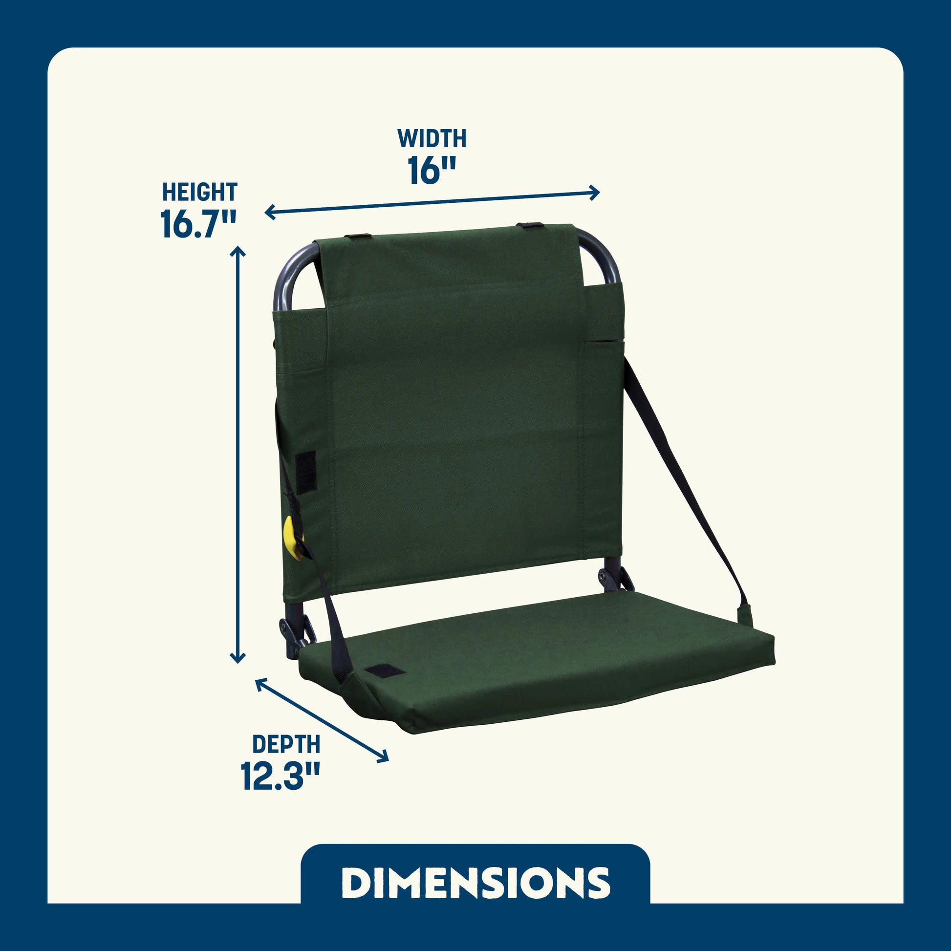 BleacherBack™ - Game Day Style