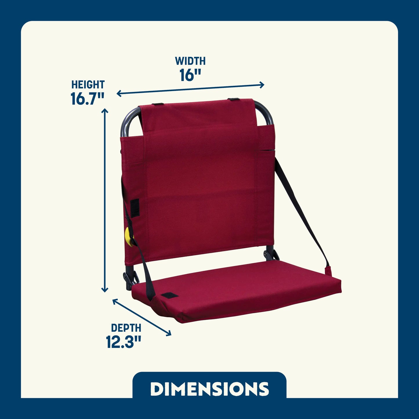 BleacherBack™ - Game Day Style