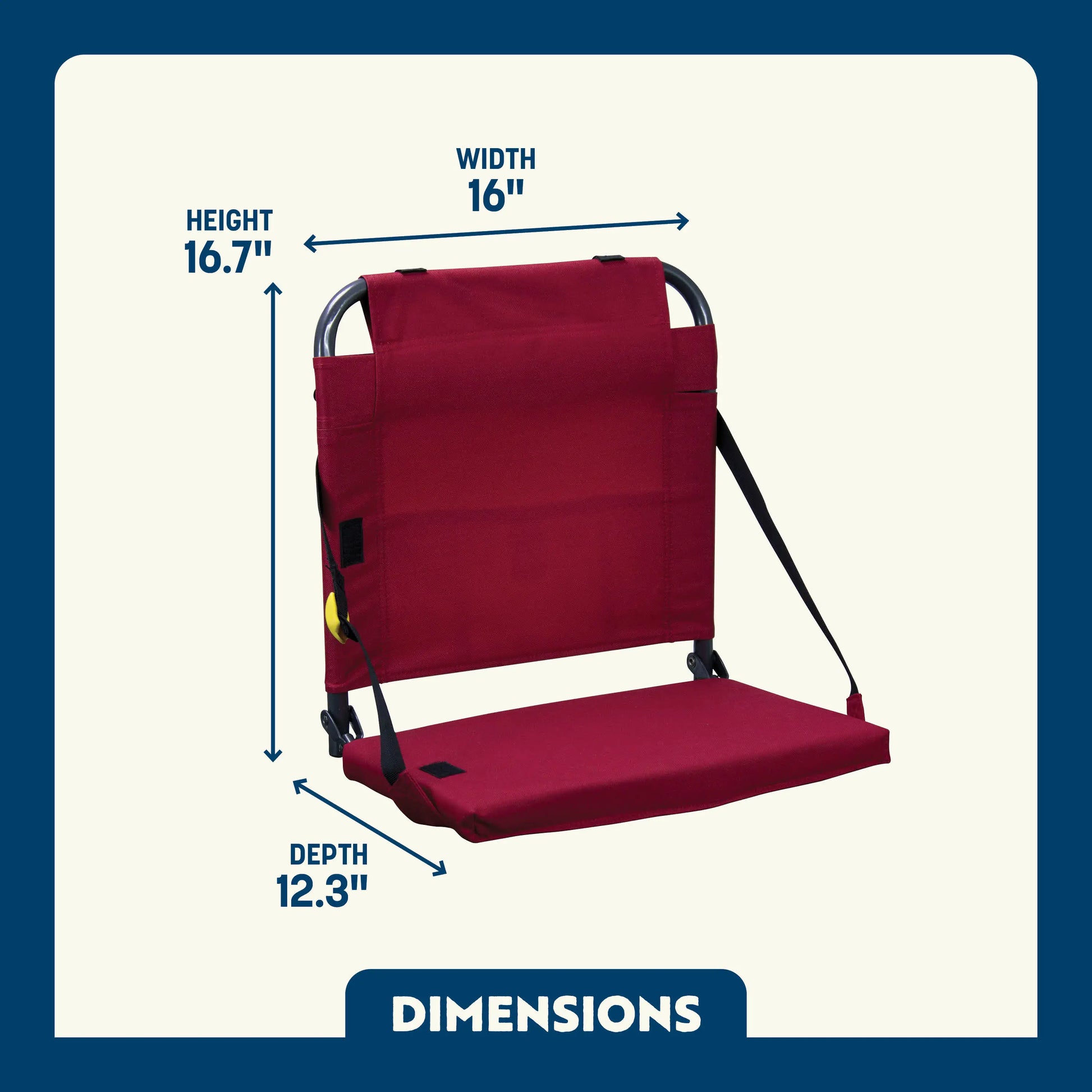 BleacherBack™ - Game Day Style
