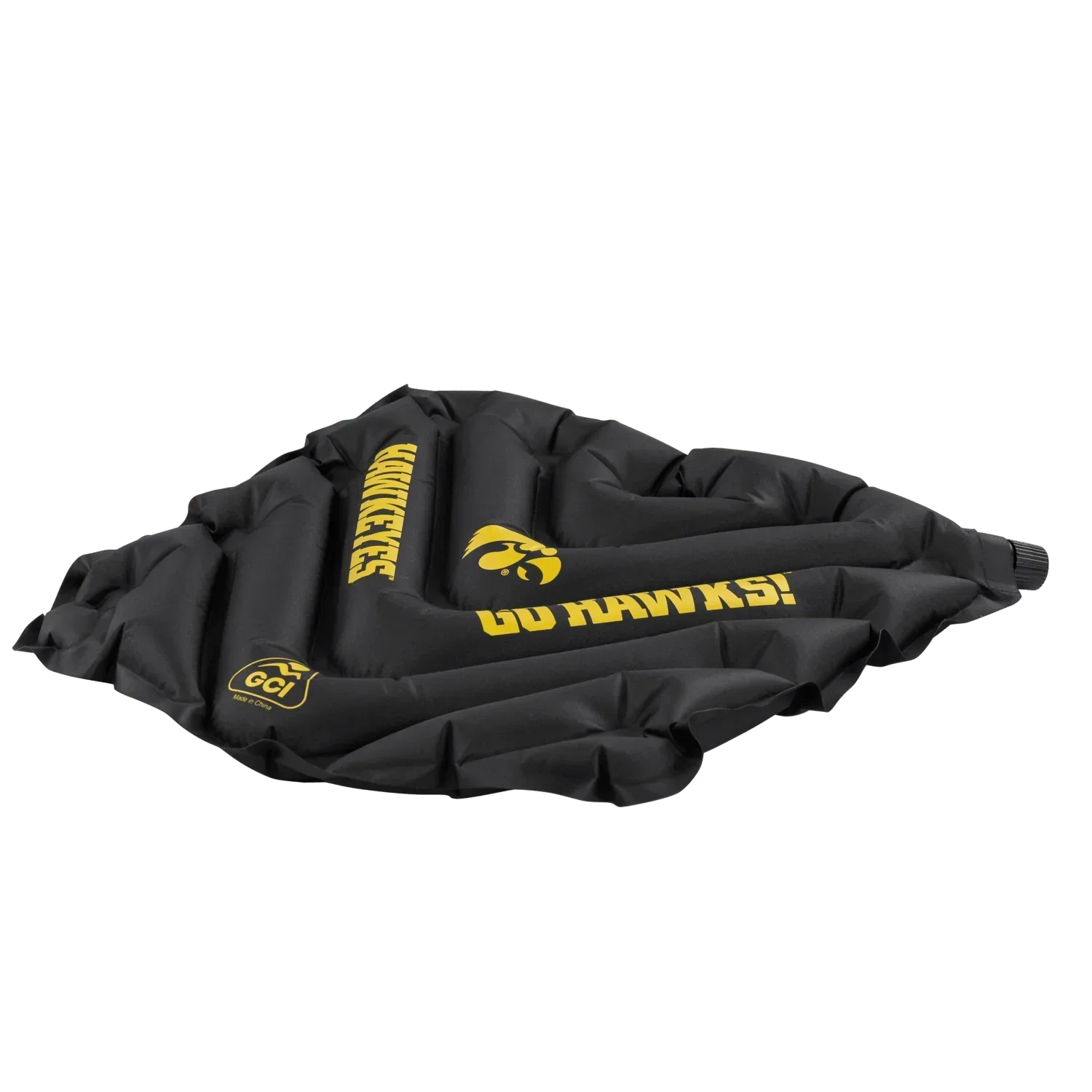 College V Seat™ Inflatable Stadium Cushion - Iowa Hawkeyes - Team Spirit Ready