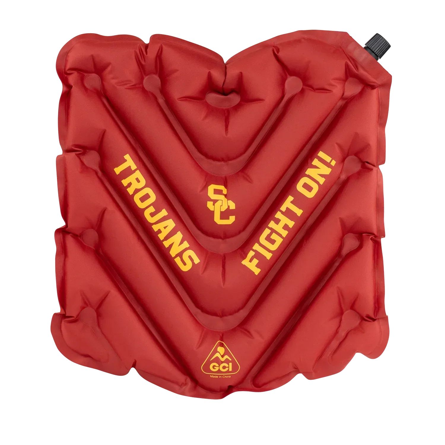 College V Seat™ Inflatable Stadium Cushion - USC Trojans - Grandstand Comfort