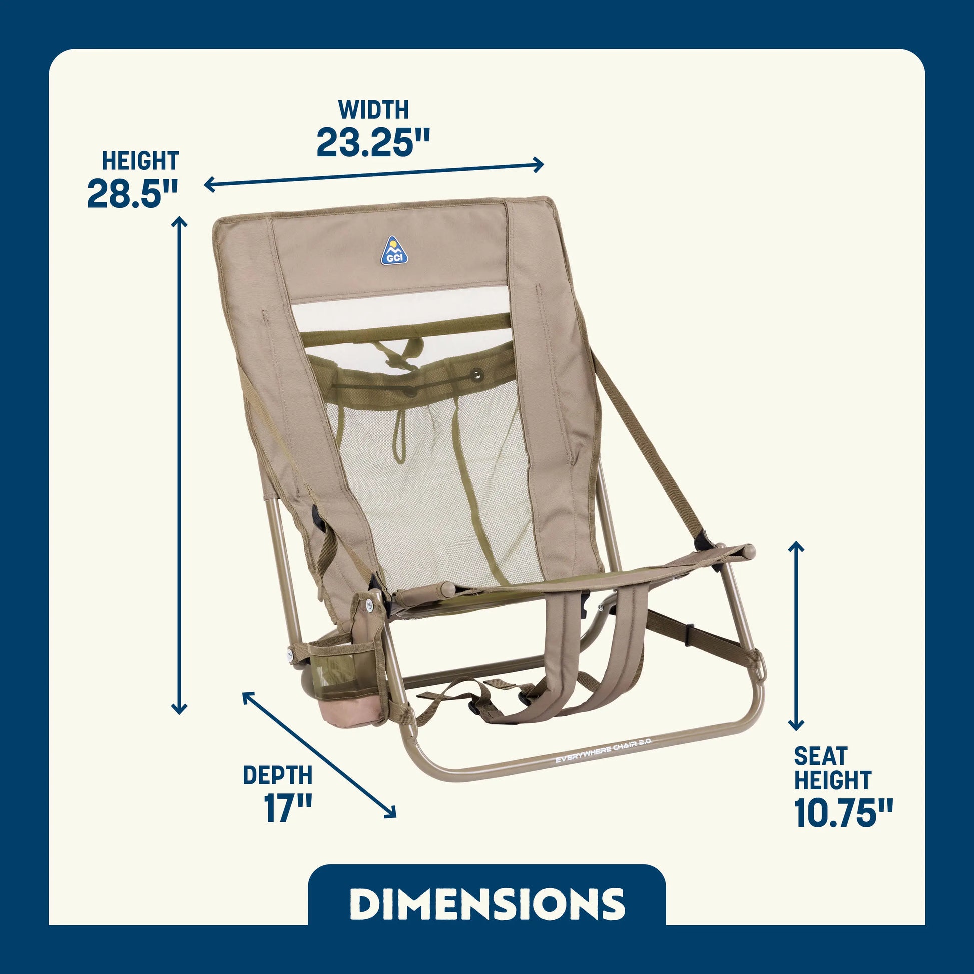 Everywhere Chair 2 - Beach Day Comfort