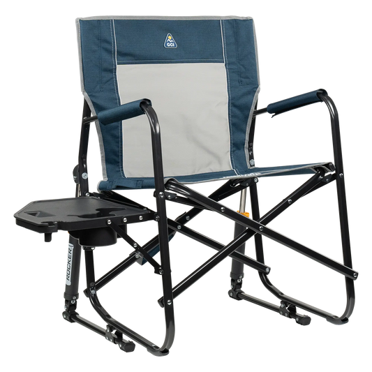 Freestyle Rocker™ with Side Table - Travel Camp Setup