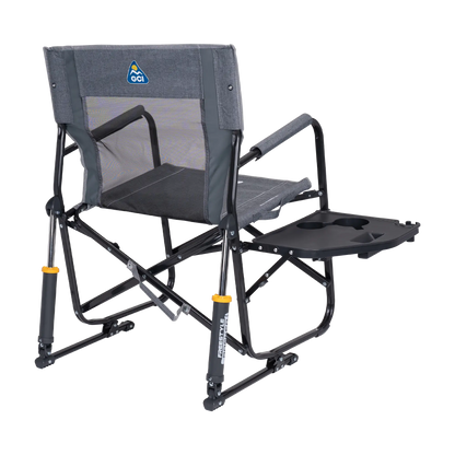 Freestyle Rocker™ with Side Table - Travel Camp Setup