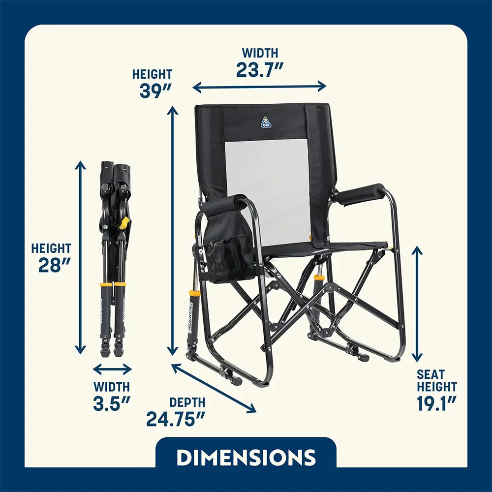 Stowaway Rocker™ - Porch Comfort