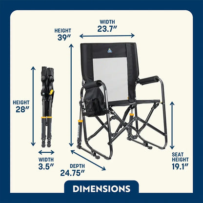 Stowaway Rocker™ - Porch Comfort