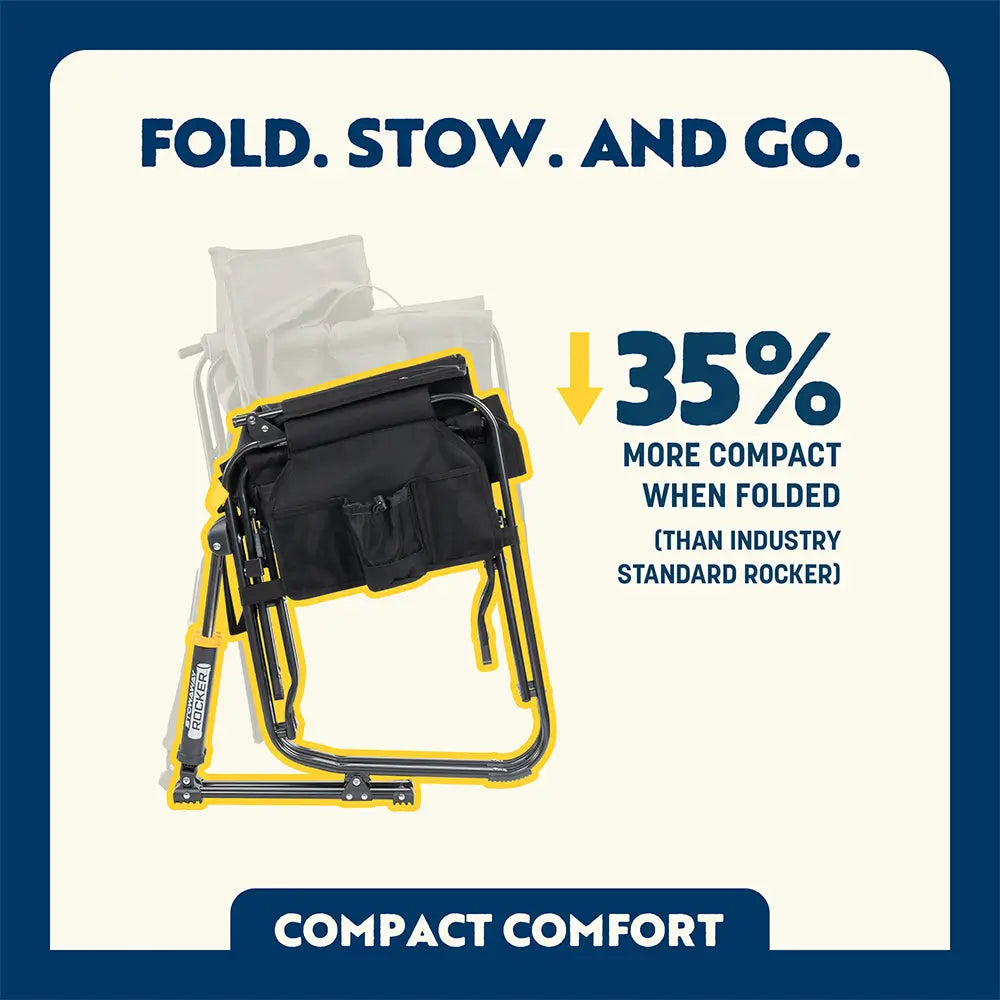 Stowaway Rocker™ - Porch Comfort