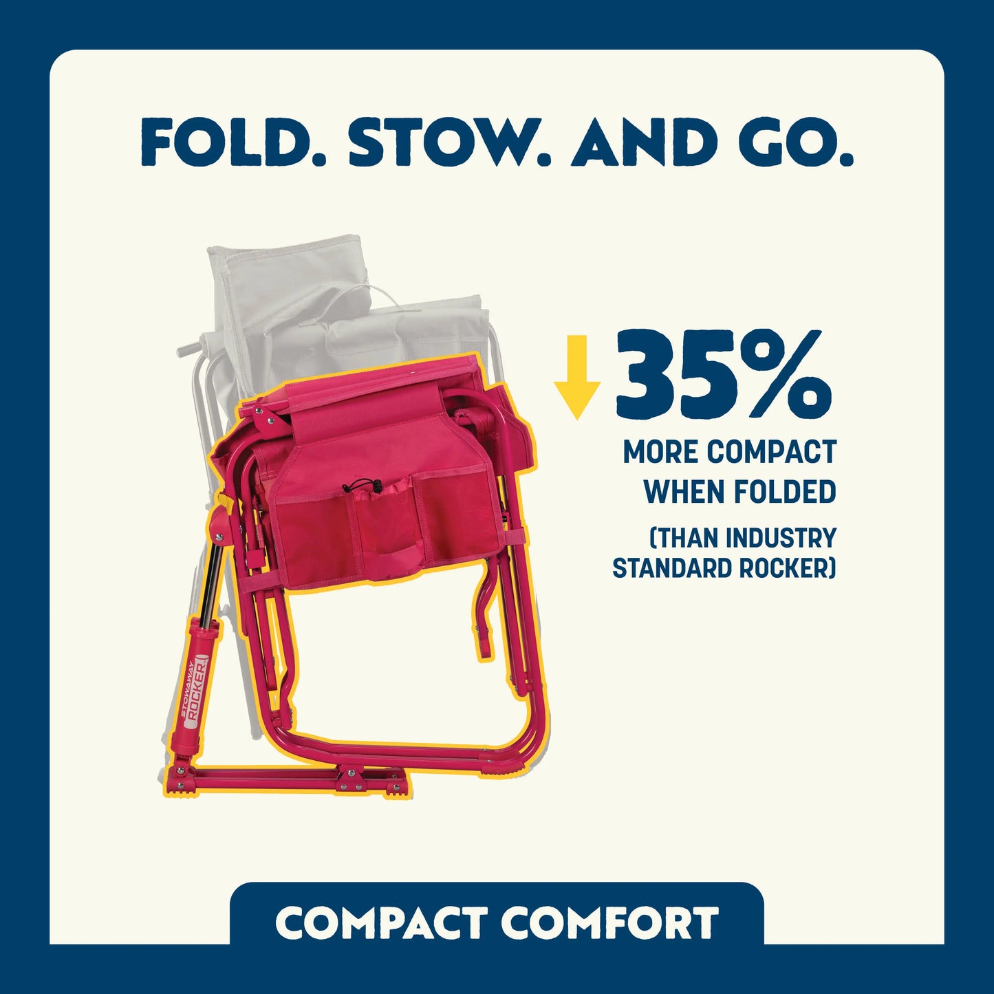 Stowaway Rocker™ - Porch Comfort