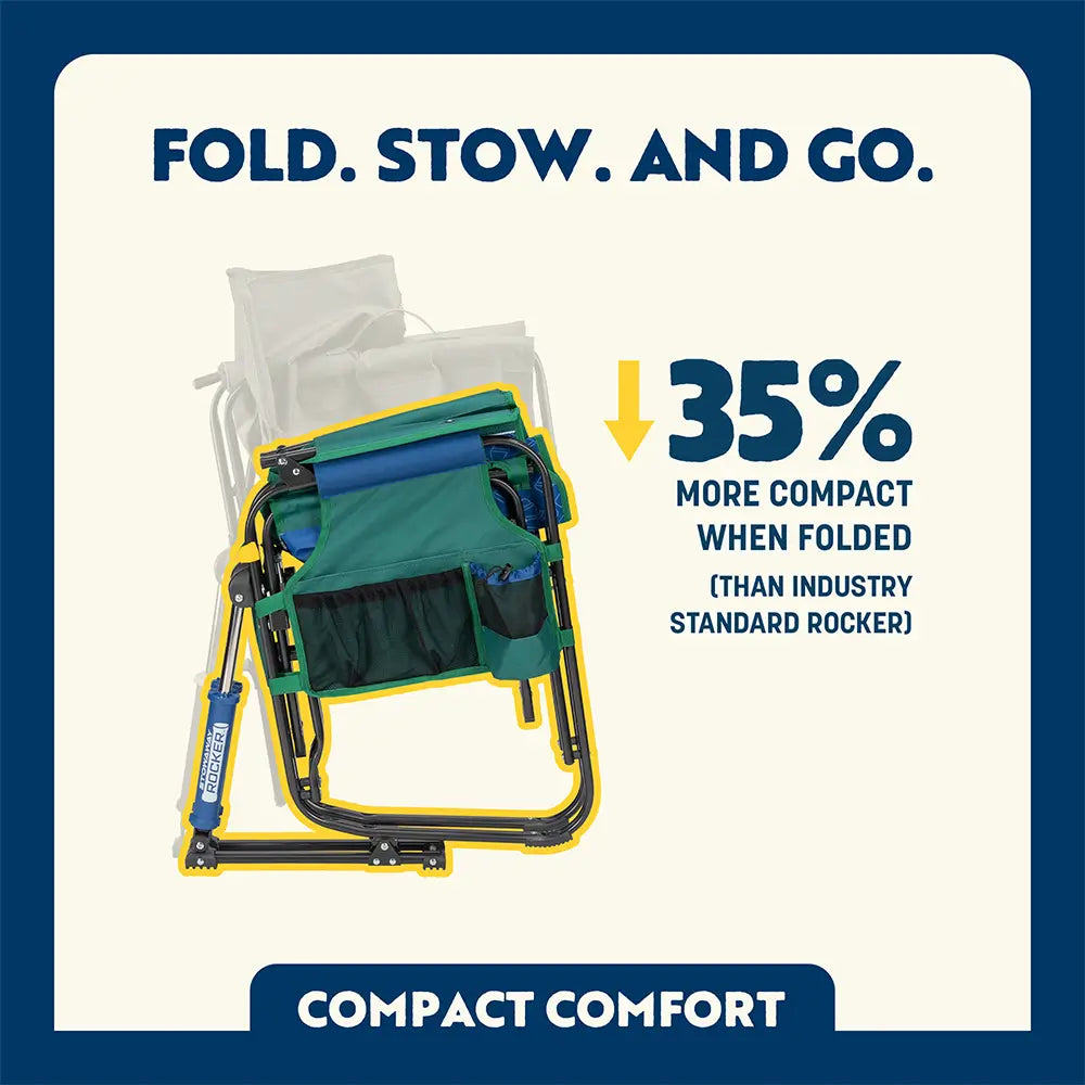 Stowaway Rocker™ - Porch Comfort