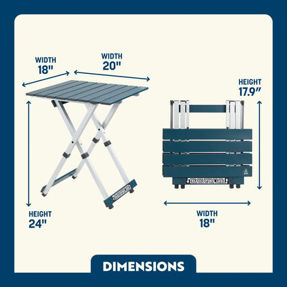 Compact Camp Table 20™ - Outdoor Kitchen Prep