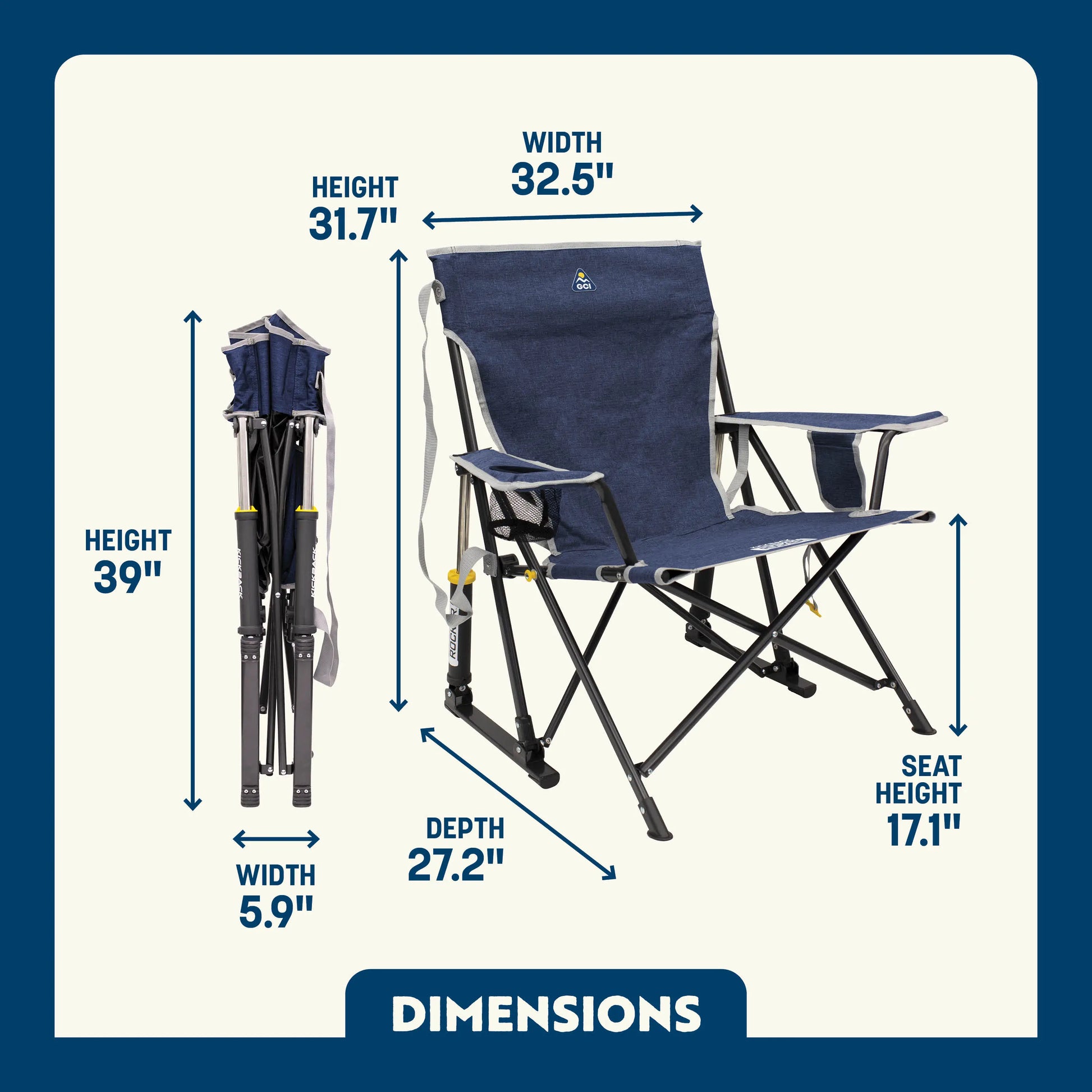 Kickback Rocker™ - Travel Retreat