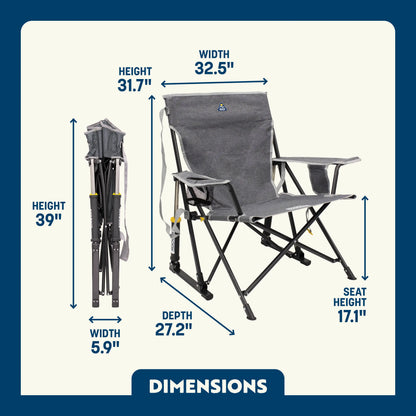 Kickback Rocker™ - Campfire Comfort