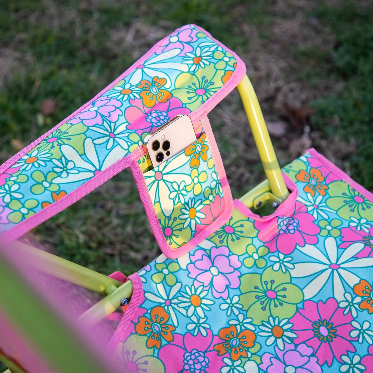 Comfort Pro Rocker - Floral - Porch Ease