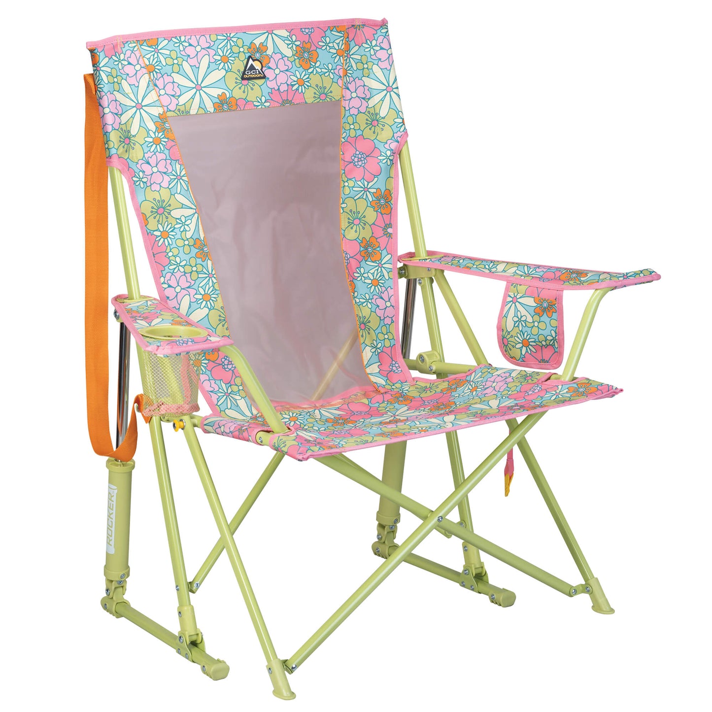 Comfort Pro Rocker - Floral - Porch Ease