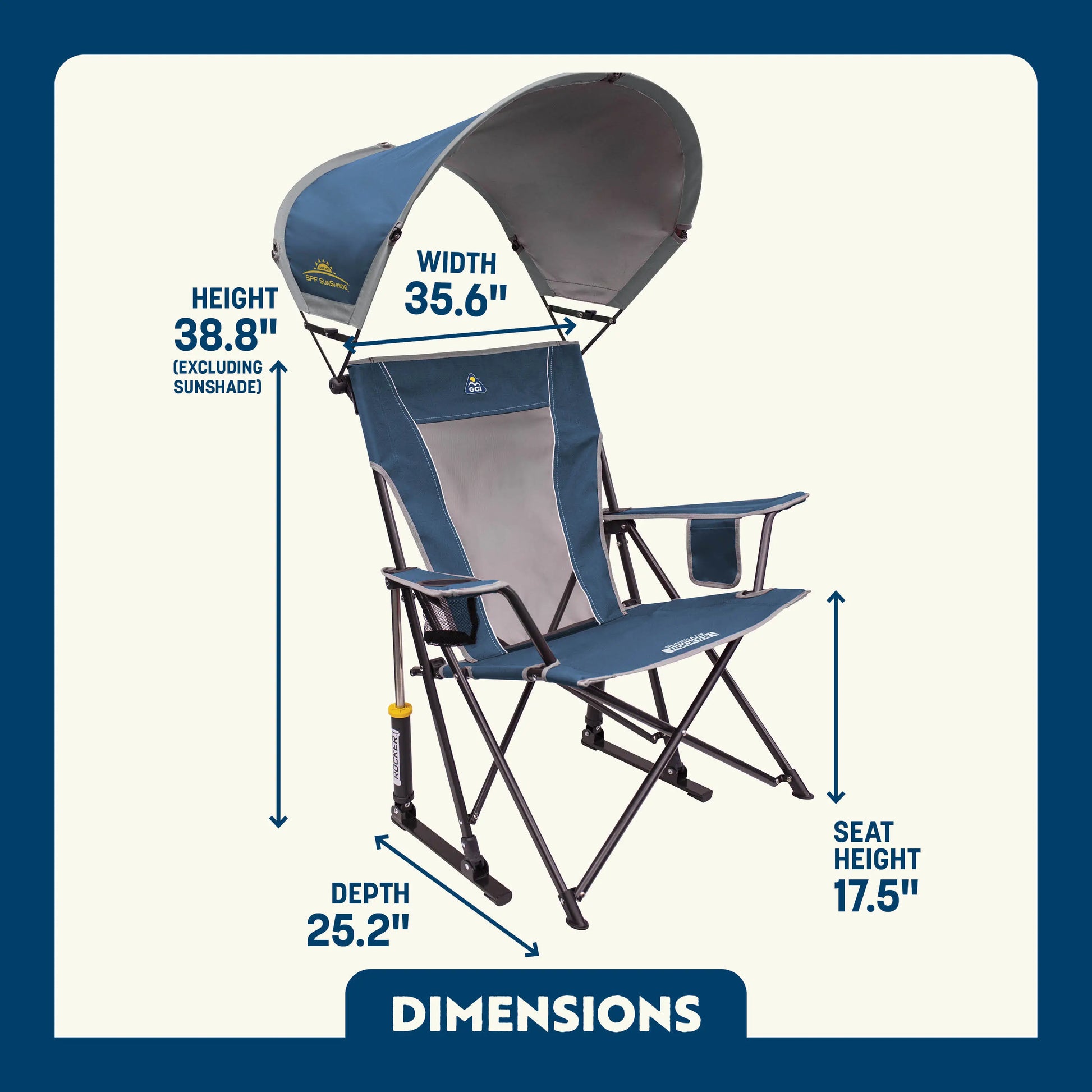 SunShade Rocker™ - Camp Sun Guard