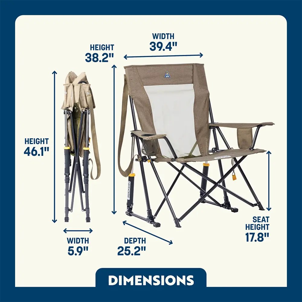 Comfort Pro Rocker XL™ - Campfire Ready