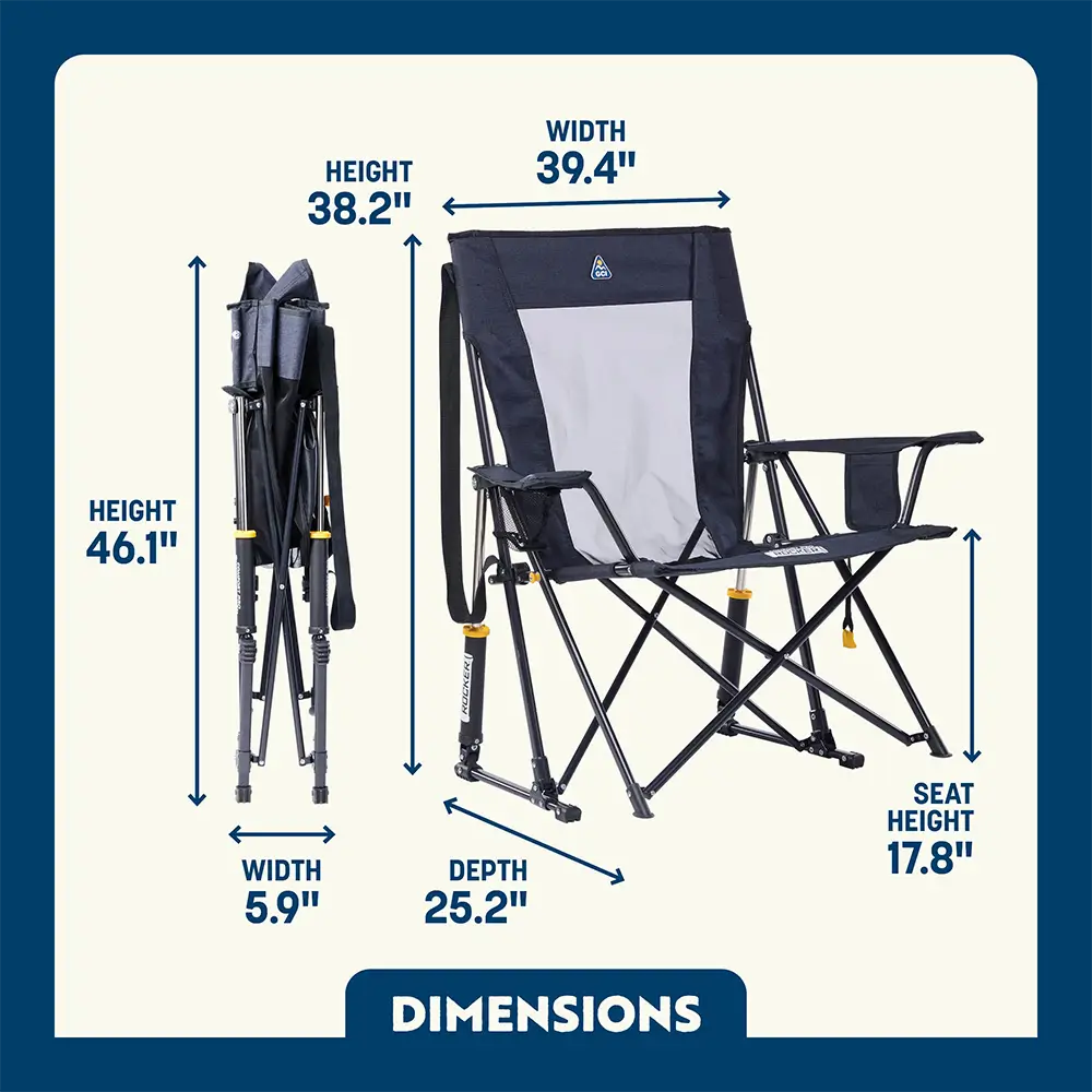 Comfort Pro Rocker XL™ - Porch Side Ready