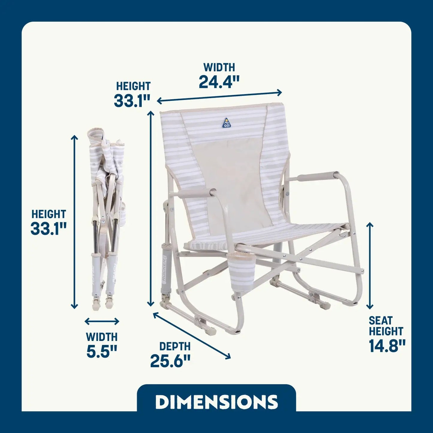 Beach Rocker™ - Sunny Coast Comfort