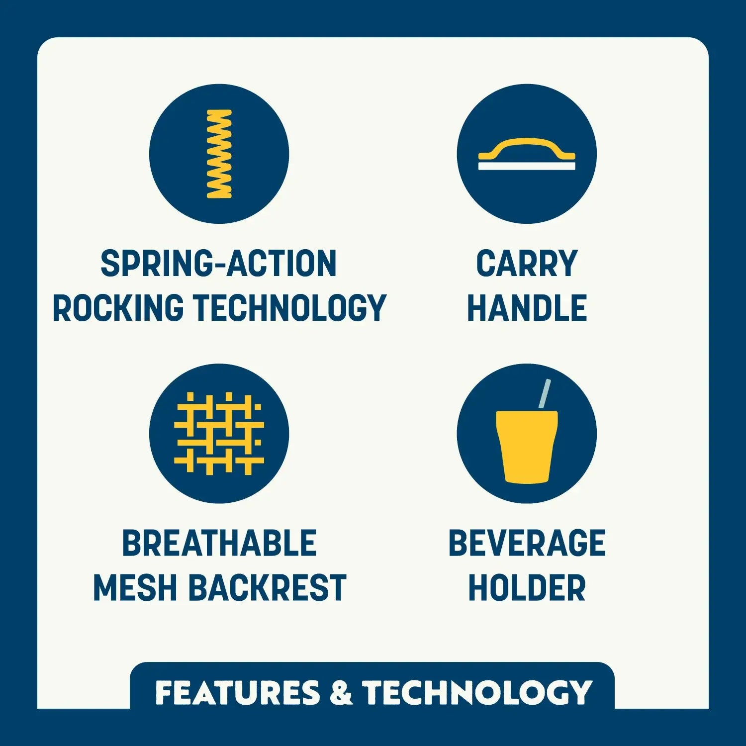 Beach Rocker™ - Sunny Coast Comfort