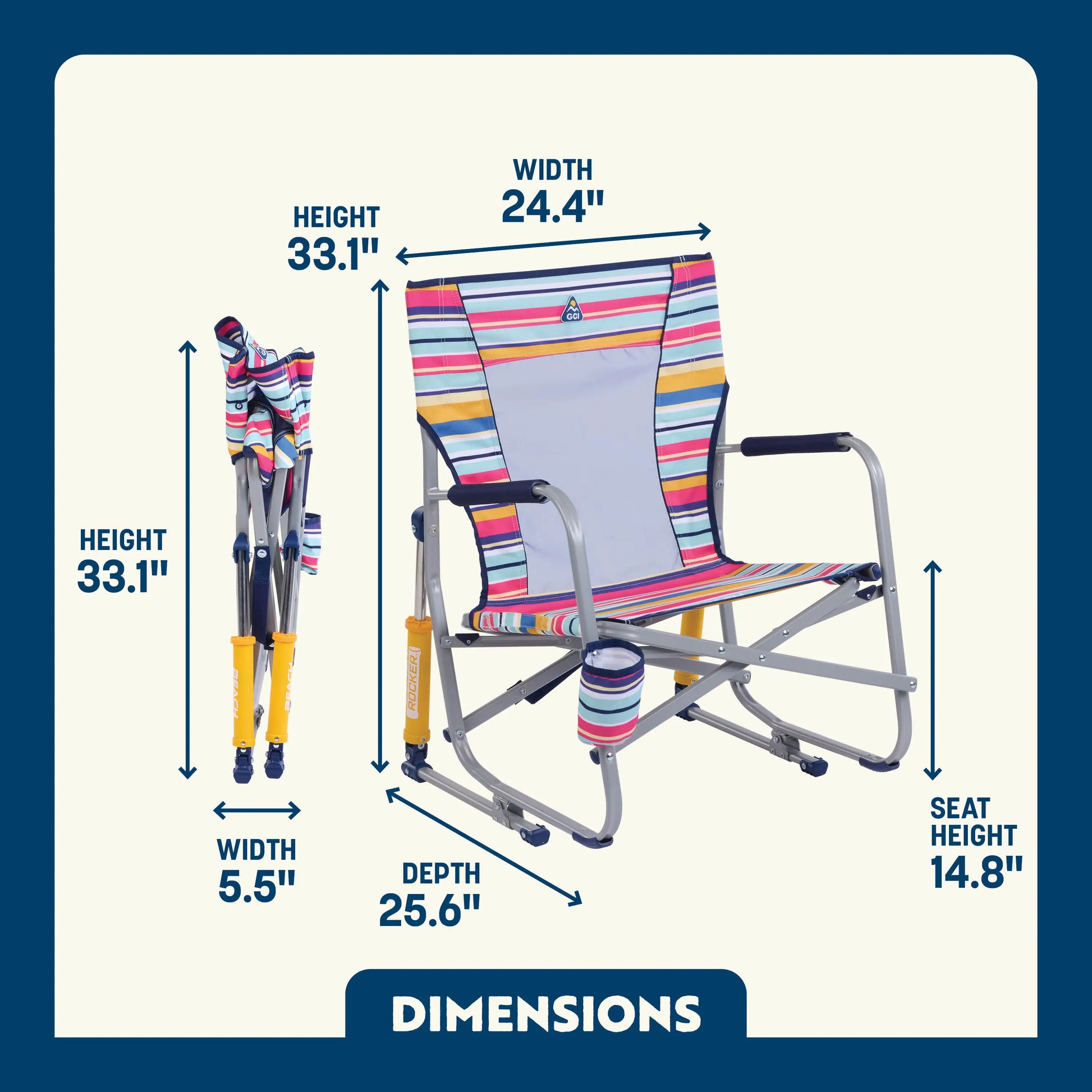 Beach Rocker™ - Sunny Coast Comfort