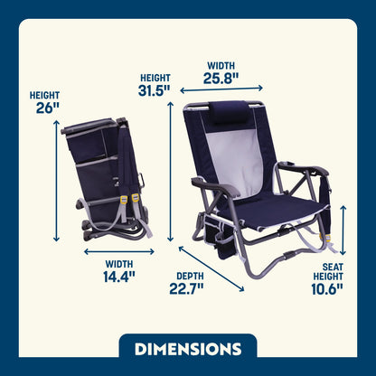 Bi-Fold Slim Event Chair™ - Easy Setup
