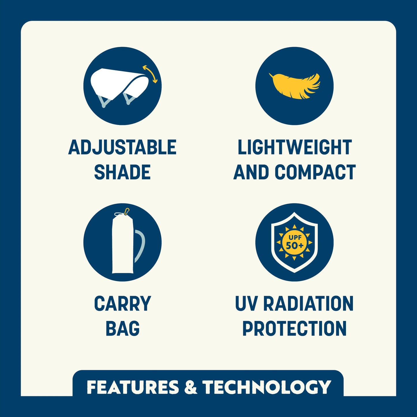SunShade Accessory - Sideline Sun Guard