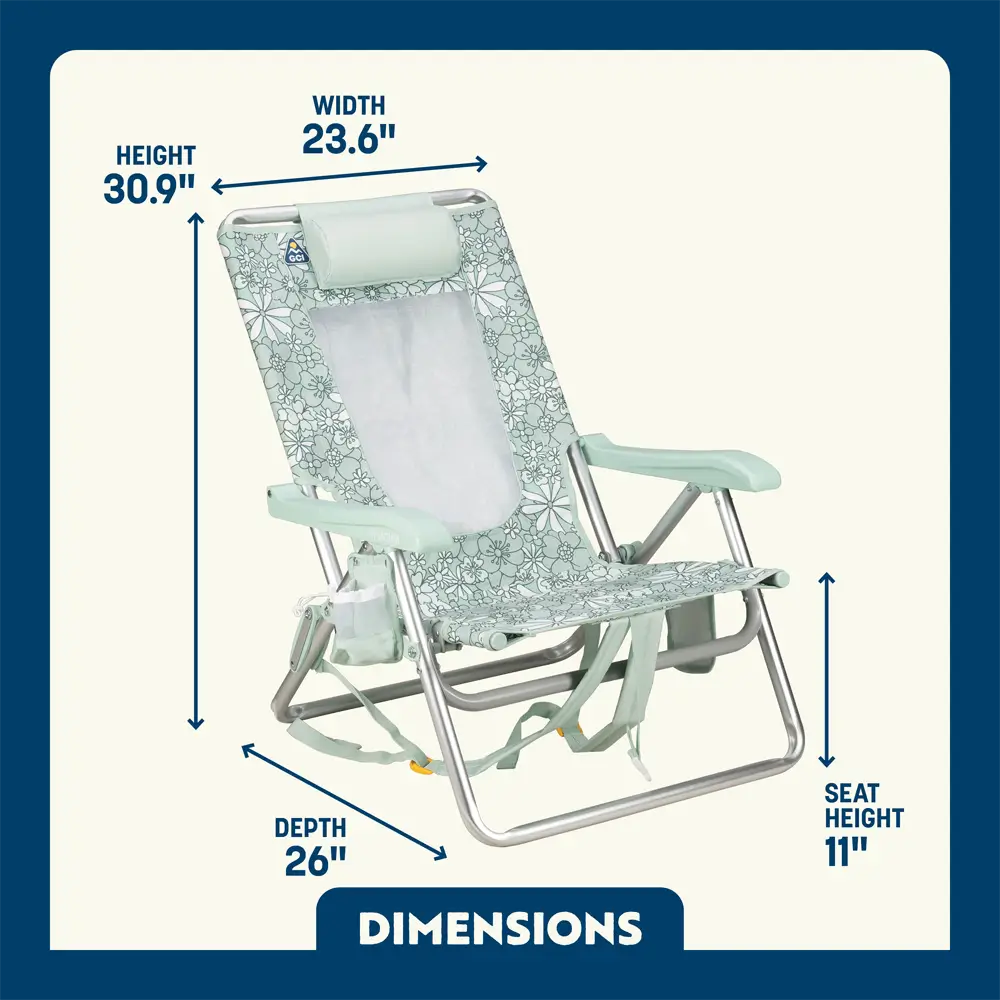 Backpack Beach Chair™ - Beach Day Ease