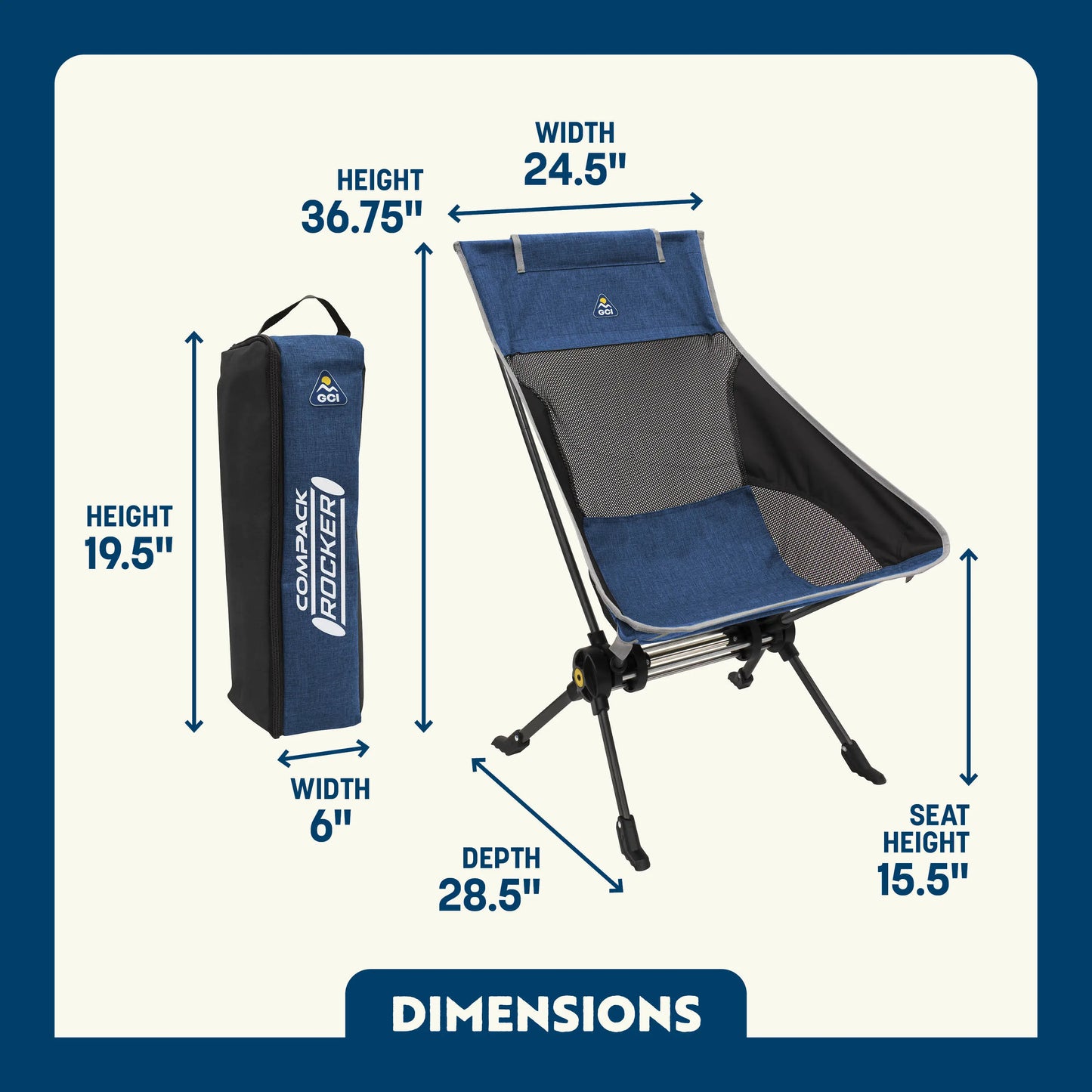 ComPack Rocker™ - Campfire Ease