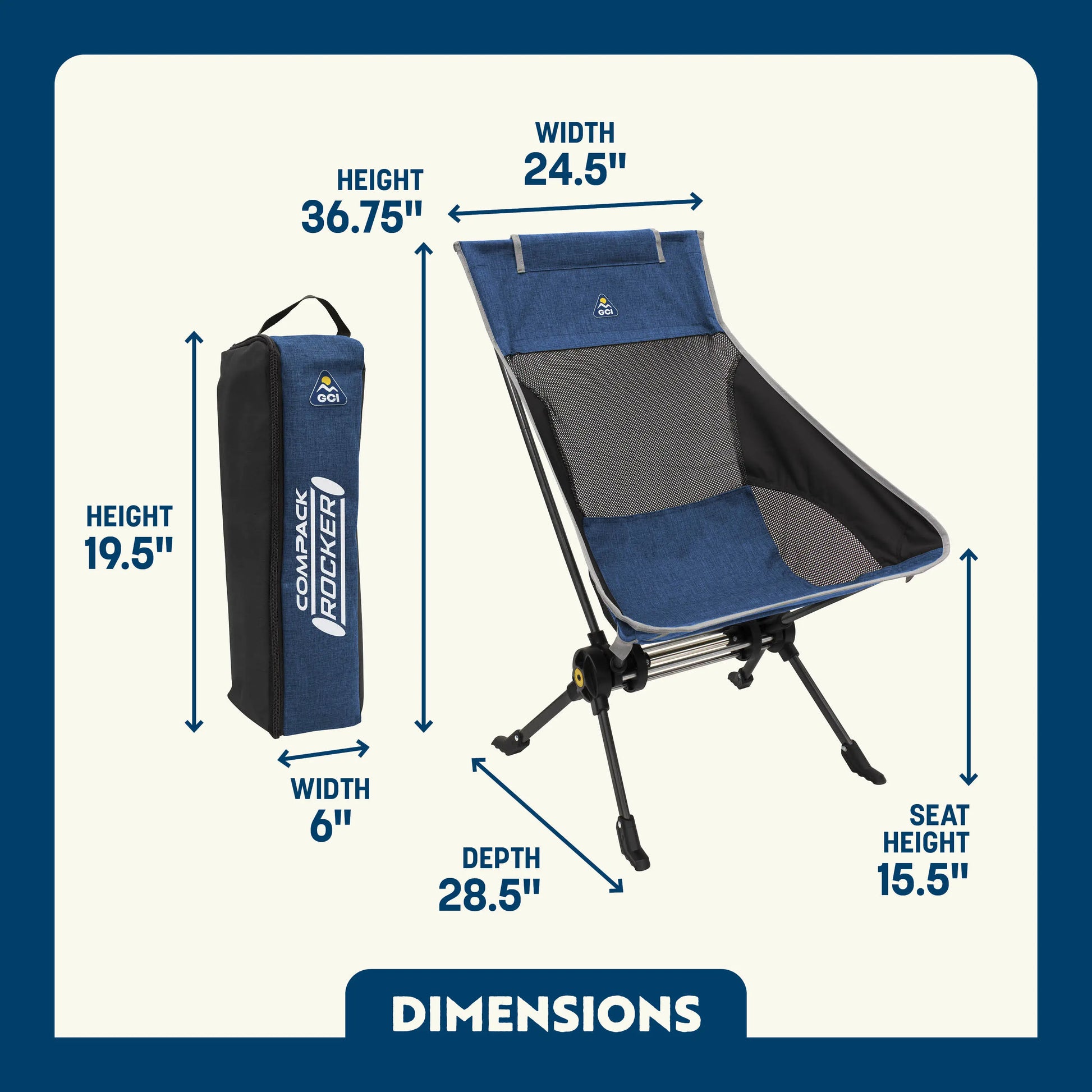ComPack Rocker™ - Campfire Ease