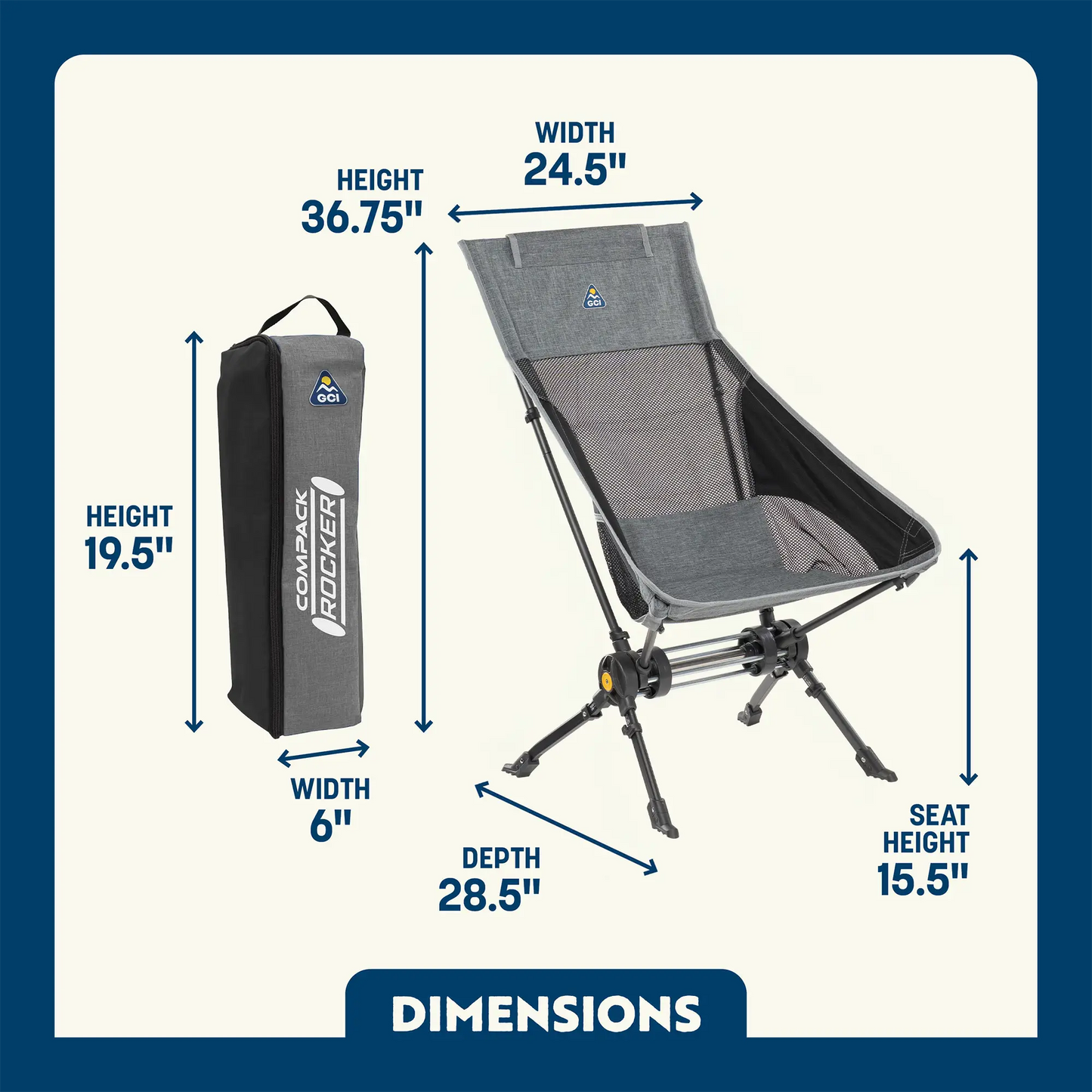 ComPack Rocker™ - Campfire Ease