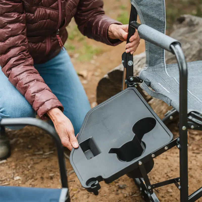 Freestyle Rocker™ with Side Table - Travel Camp Setup