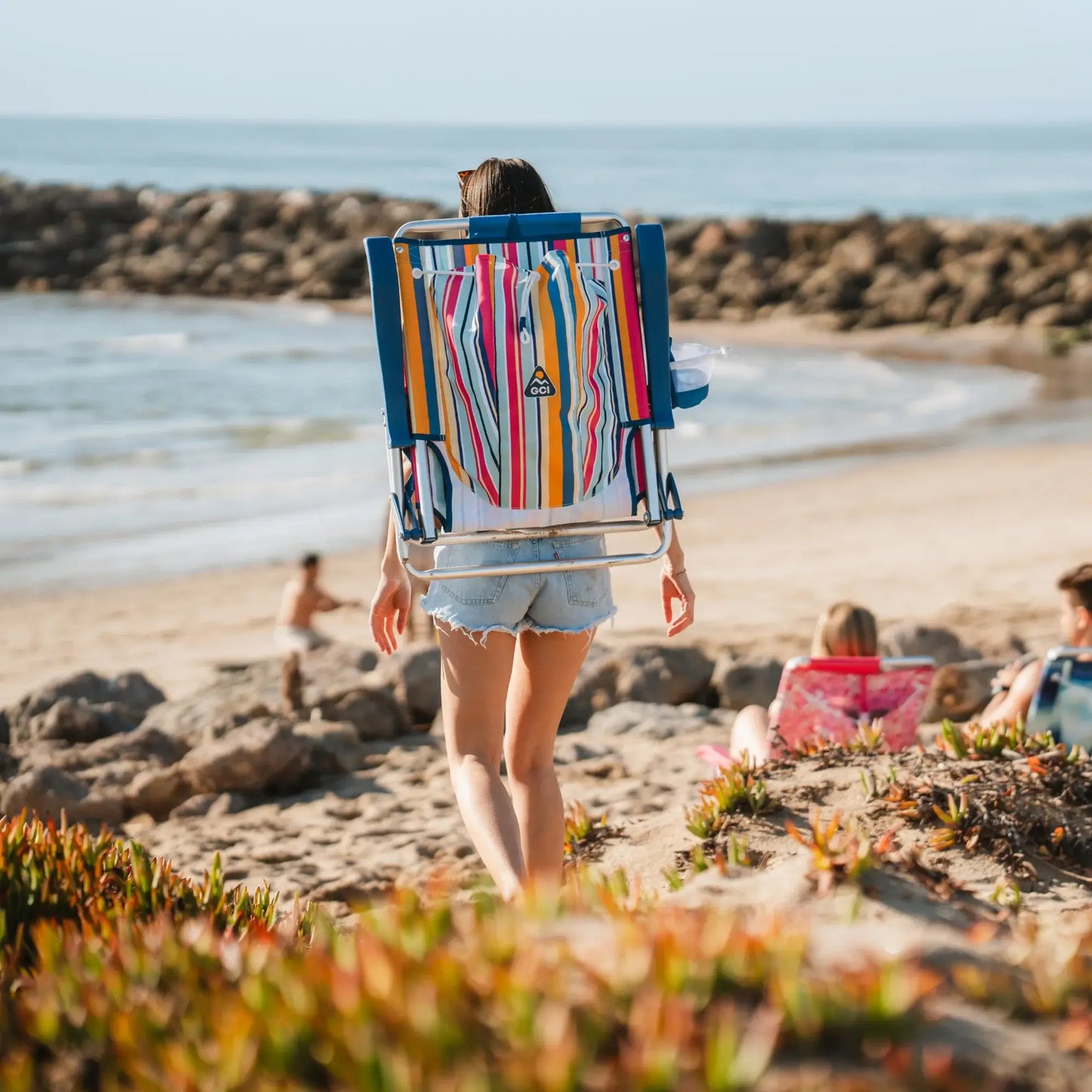 Backpack Beach Chair™ - Beach Day Ease