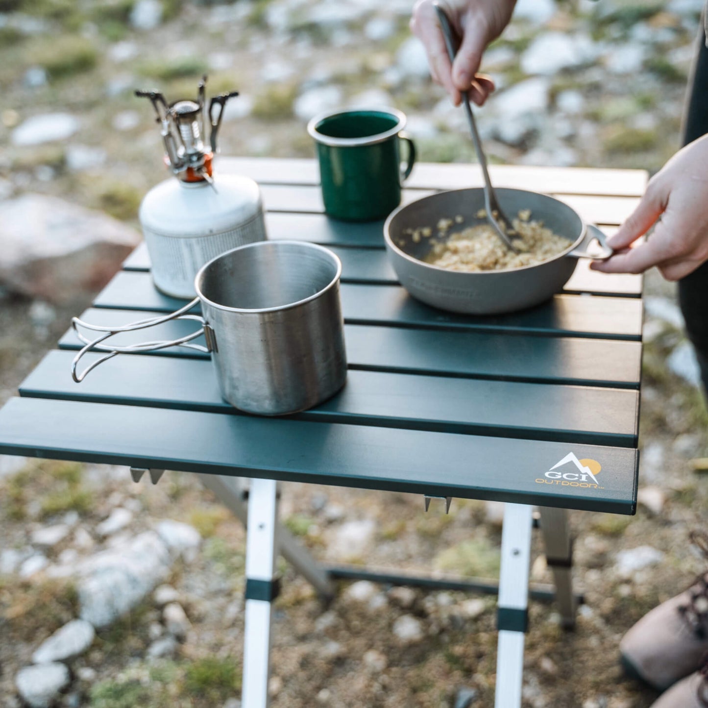 Compact Camp Table 20™ - Outdoor Kitchen Prep
