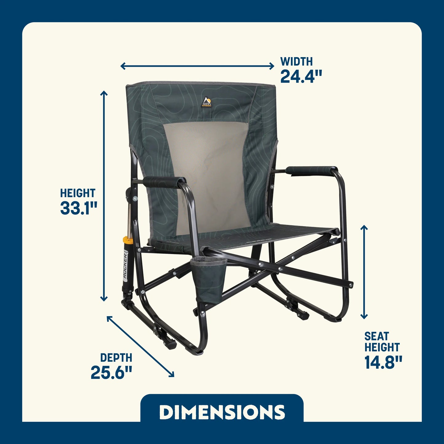FirePit Rocker™ - Evening Comfort
