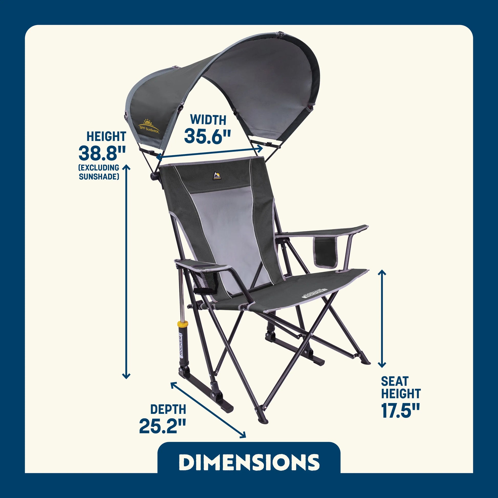 SunShade Rocker™ - Camp Sun Guard