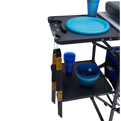 Slim-Fold Cook Station™ - Weekend Cook Setup