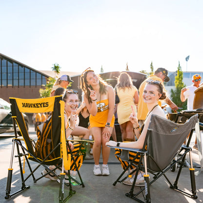 College Comfort Pro Rocker™ - Iowa Hawkeyes - Home Team Ready