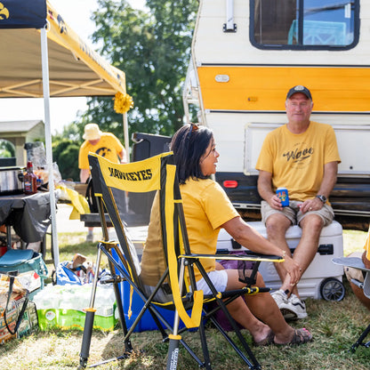 College Comfort Pro Rocker™ - Iowa Hawkeyes - Home Team Ready
