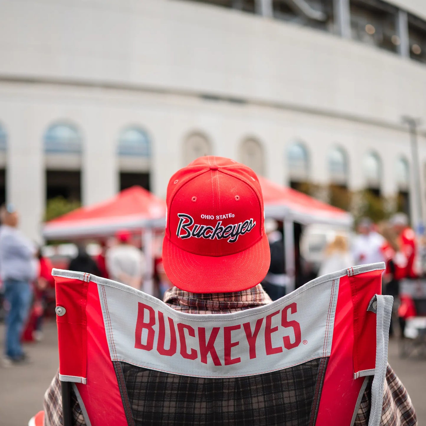 College Comfort Pro Rocker™ - Ohio State Buckeyes - Stadium Side Ready