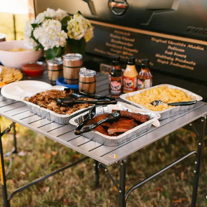 Slim-Fold Table - Cookout Ready