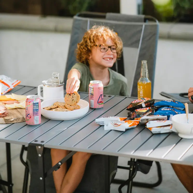 Slim-Fold Table - Cookout Ready