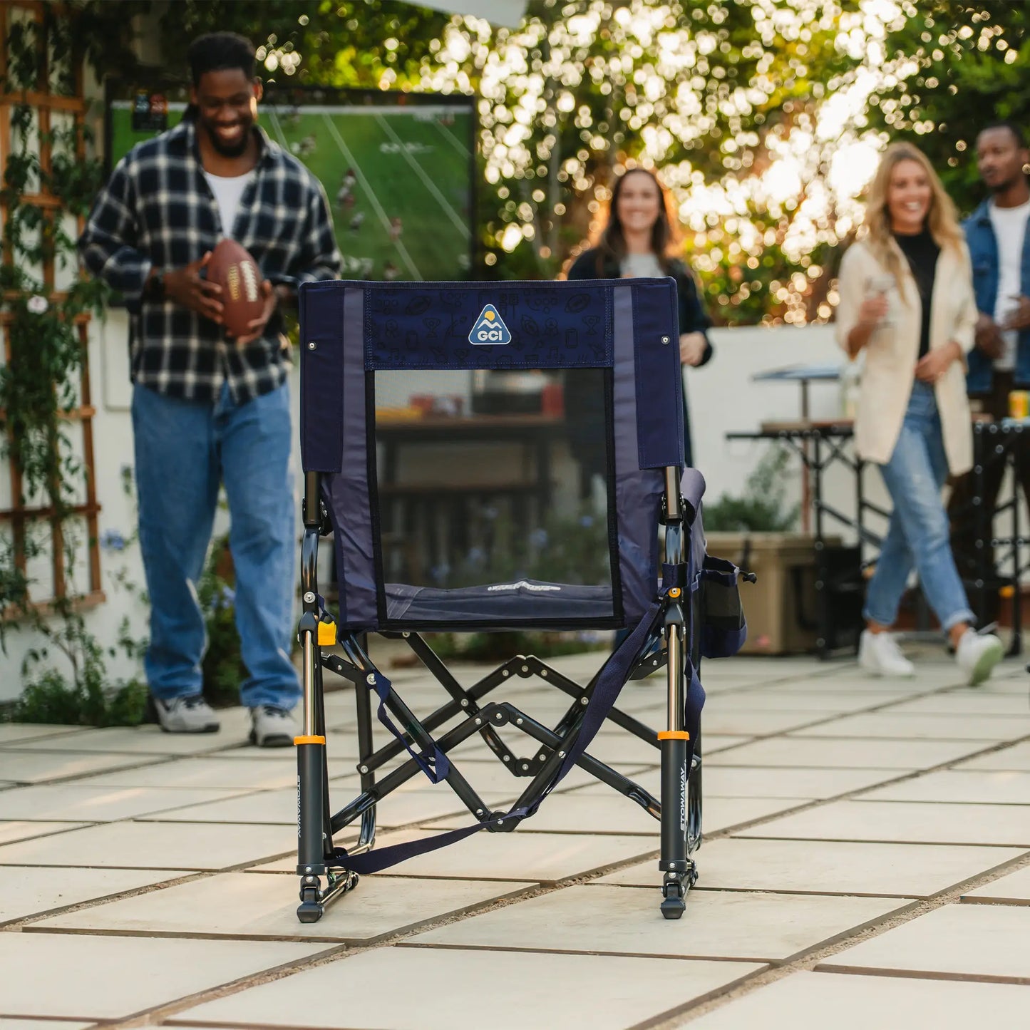 Stowaway Rocker™ - Porch Comfort