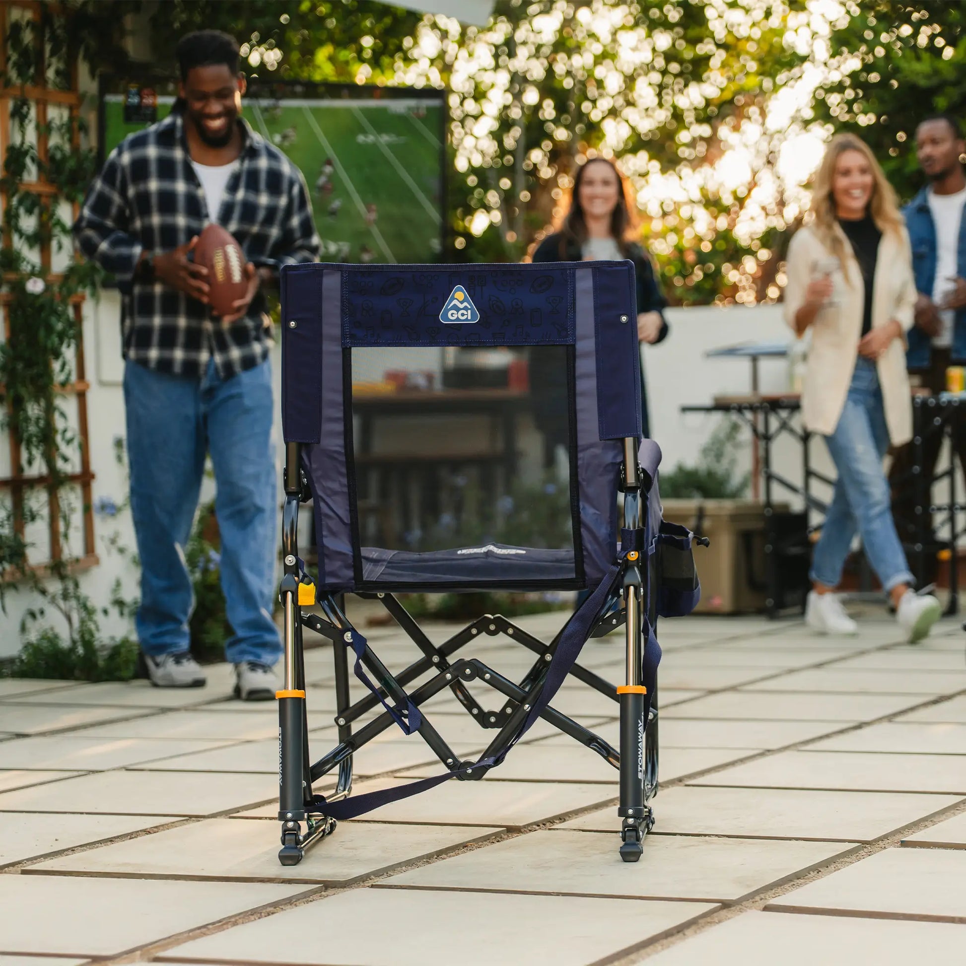 Stowaway Rocker™ - Porch Comfort