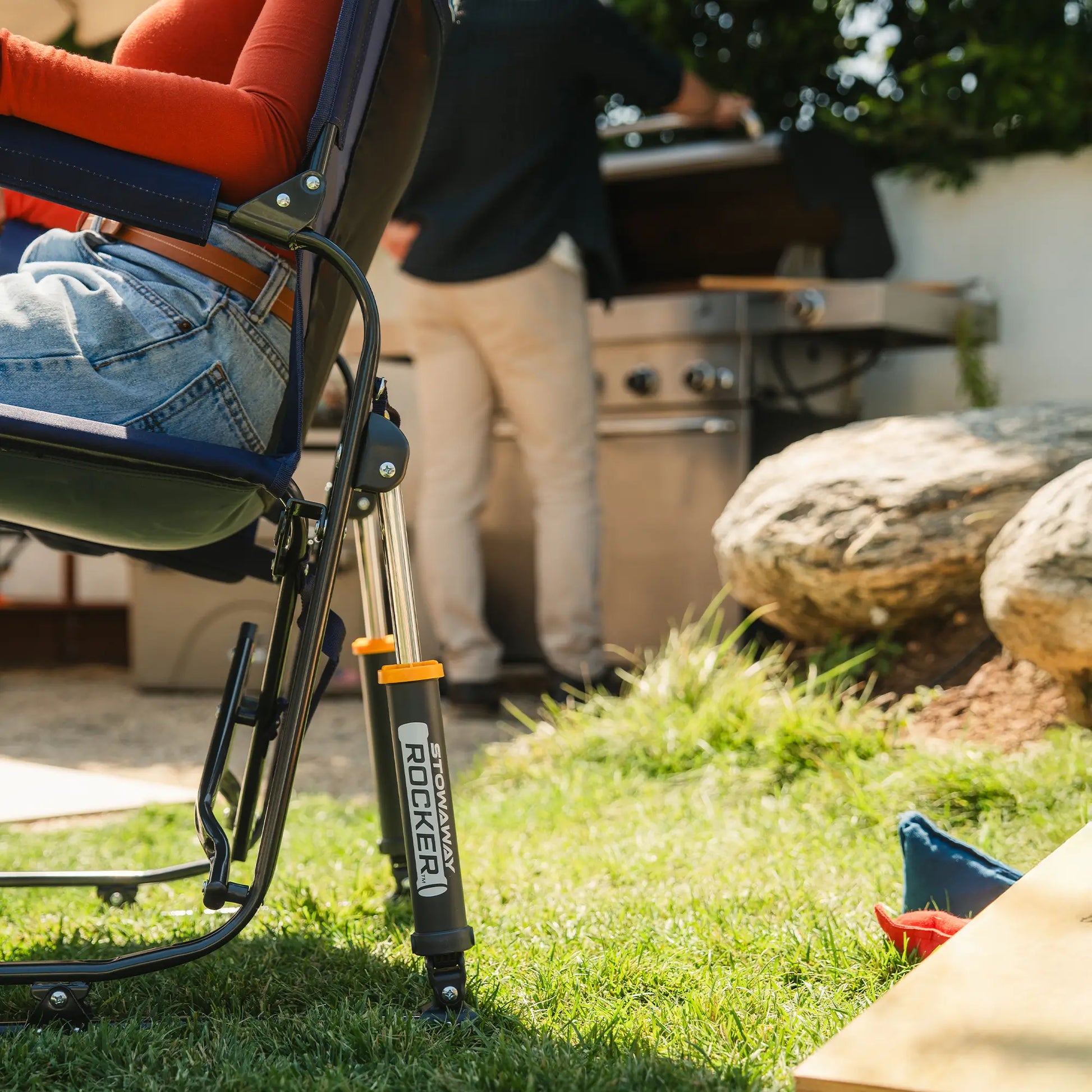 Stowaway Rocker™ - Porch Comfort