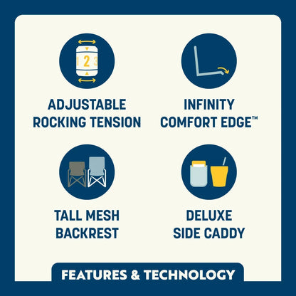 Adjustable Rocker™ - NASCAR - Weekend Rally Comfort