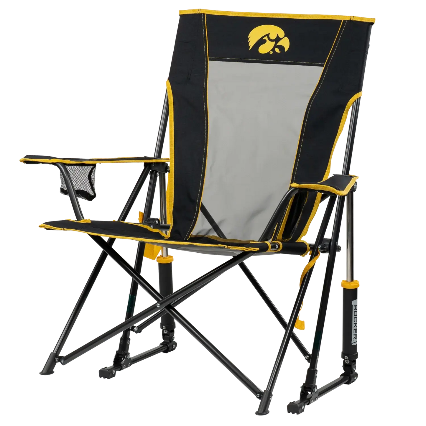 College Comfort Pro Rocker™ - Iowa Hawkeyes - Home Team Ready