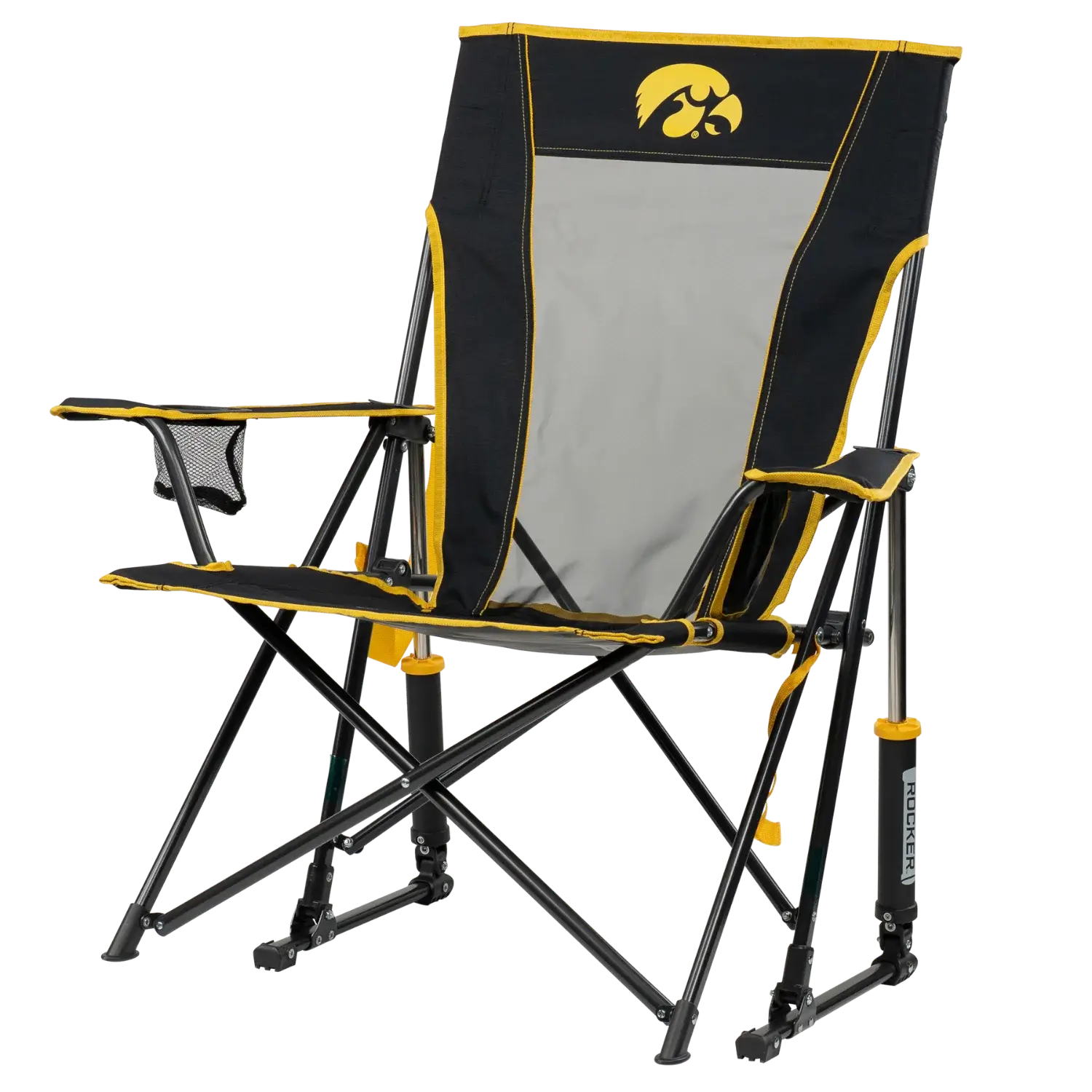 College Comfort Pro Rocker™ - Iowa Hawkeyes - Home Team Ready