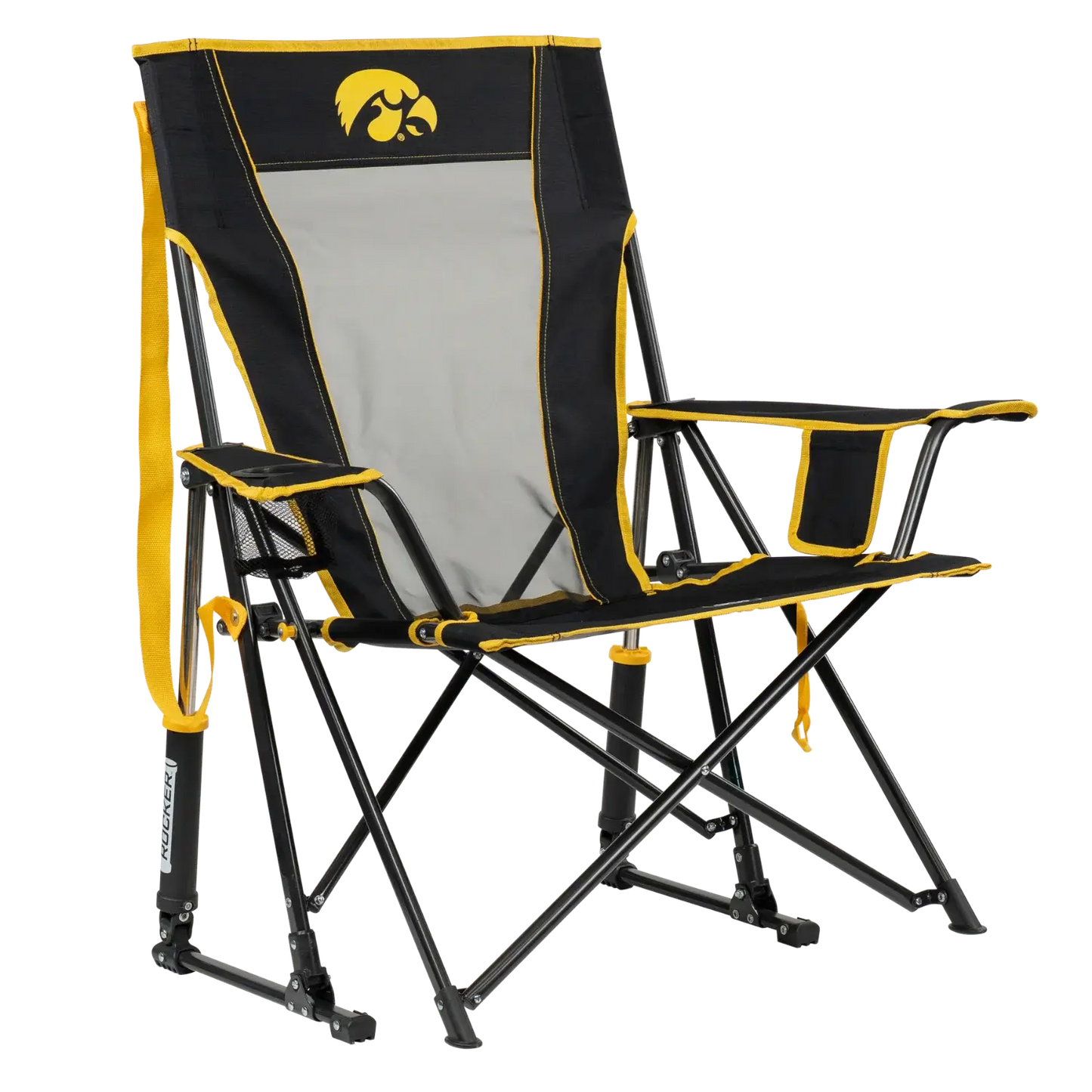 College Comfort Pro Rocker™ - Iowa Hawkeyes - Home Team Ready