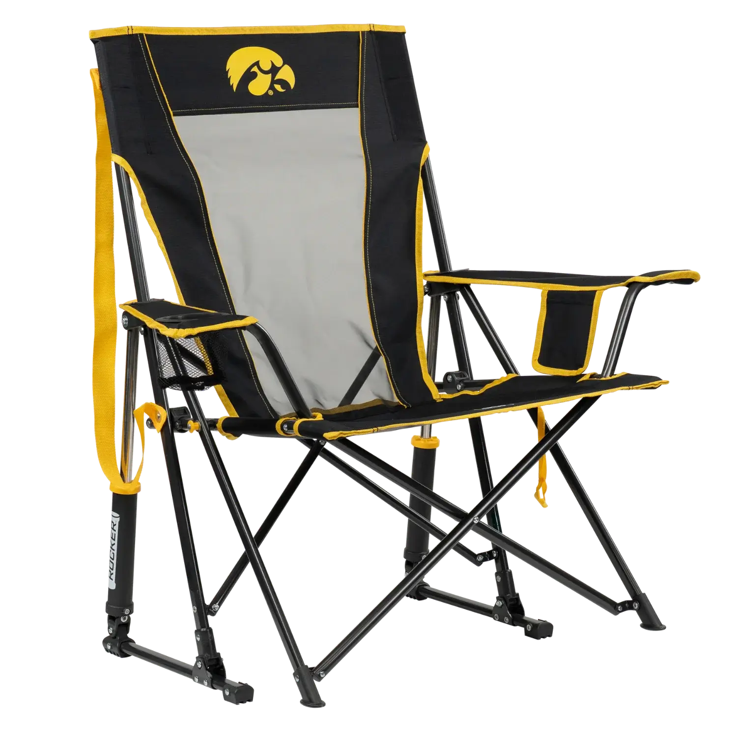 College Comfort Pro Rocker™ - Iowa Hawkeyes - Home Team Ready