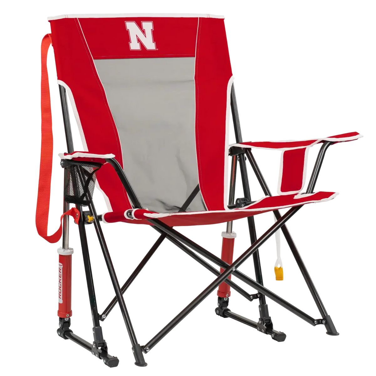 College Comfort Pro Rocker™ - Nebraska Cornhuskers - Fan Day Style